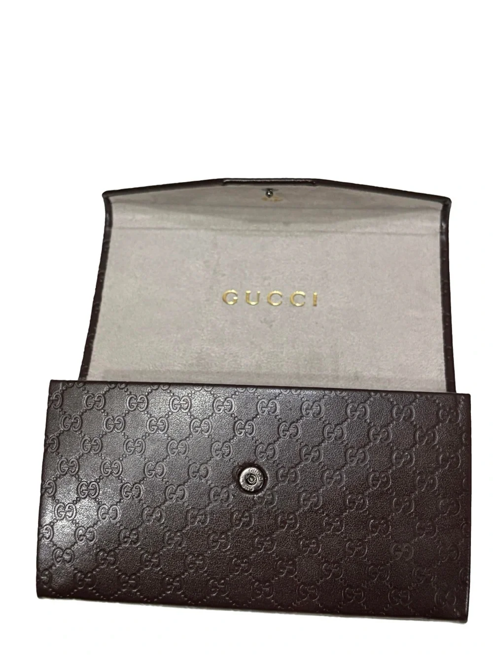 Gucci brown guccissima